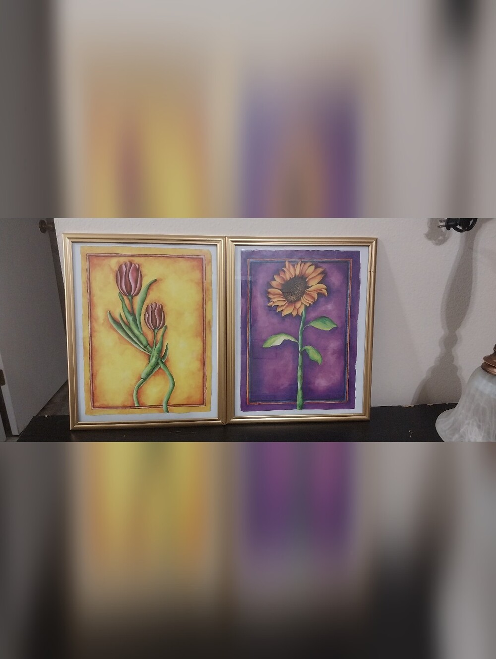Sunflower/Floral Wall Art Print